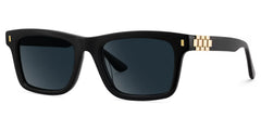 Men's Black Eyeglasses With Rectangle Shape