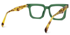 Coville Square Green Glasses