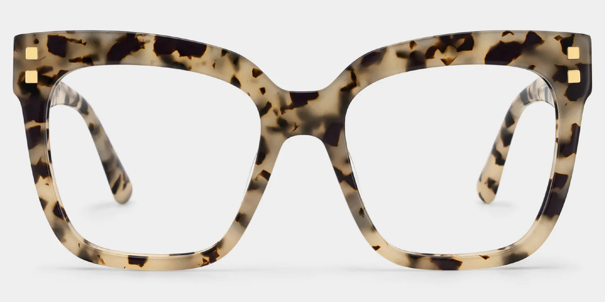 Minguela Square Brown-Tortoise Glasses | Zeelool Glasses