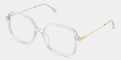 Payton Geometric Clear Eyeglasses | Zeelool Optical