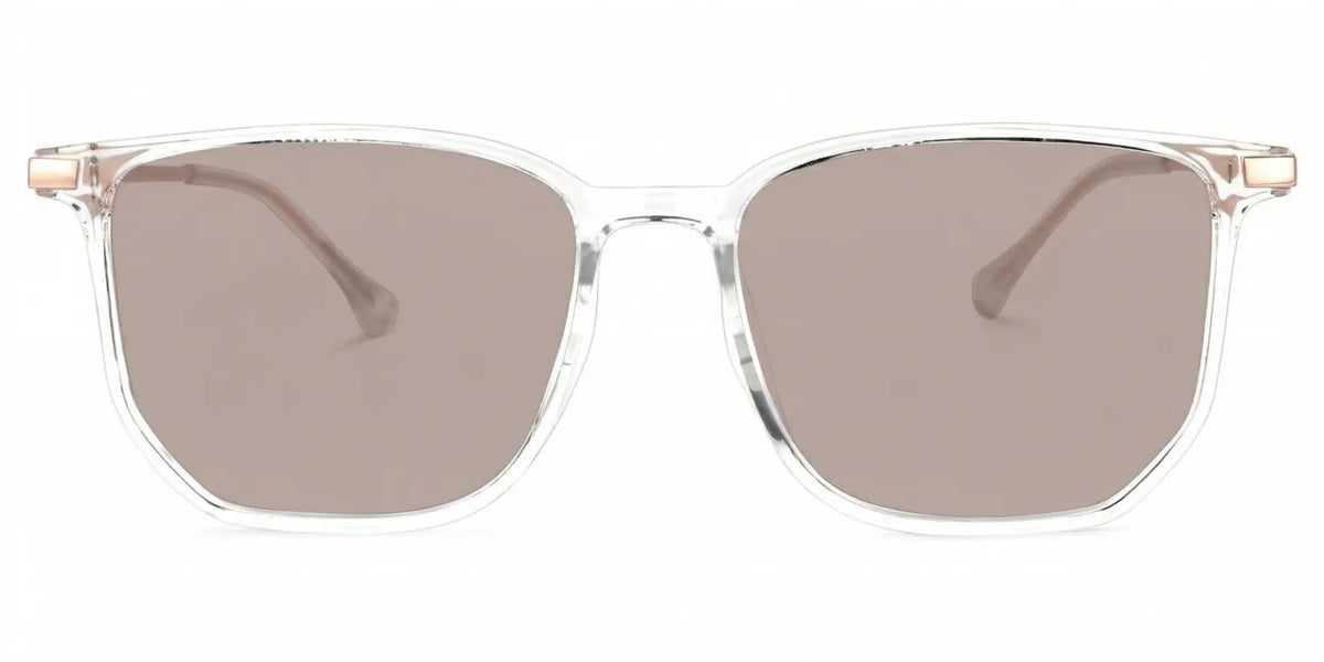 Fezell TR90 Square Clear Frame Glasses | Zeelool Optical