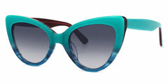 Claudette Cat Eye Teal Blue-Green Frame Glasses | Zeelool
