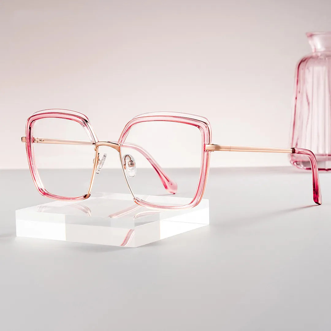 New Arrival Pink Color for Cordaro Frame Glasses | Zeelool