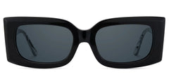 Orduno Black Rectangle Shape Eyeglasses | Zeelool