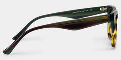 Brookins rectangular tortoise shell glasses Online | ZEELOOL