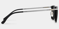 Black Ivonne Rectangle Frame Eyeglasses | Zeelool