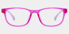 Robin Rectangle Pink Frame Eyeglasses for Pre-tweens