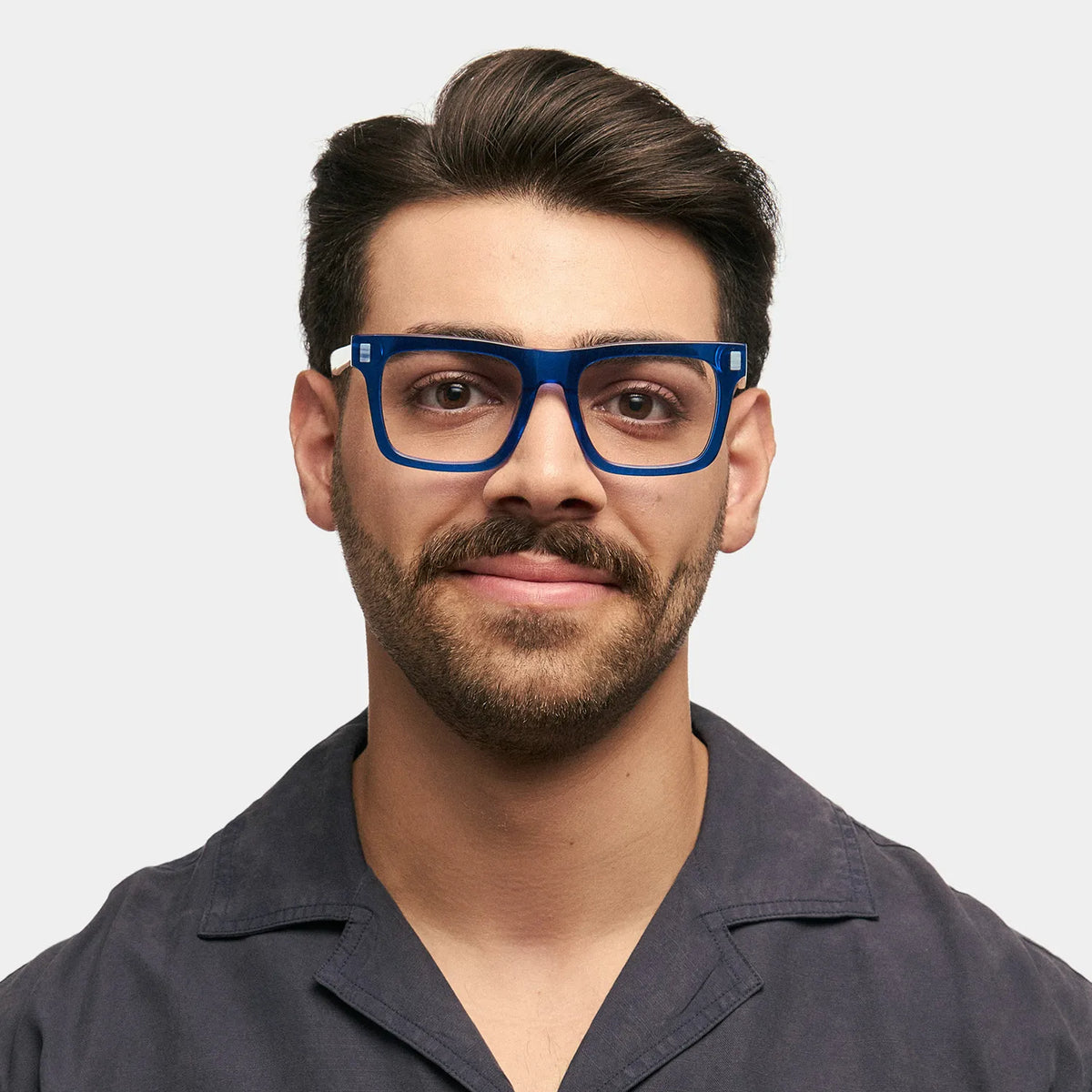 Square Blue Glasses For Men | Zeelool