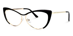 Cateye Black Glasses | Zeelool Eyeglasses