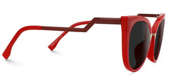 Jacqueline Cat Eye Red Sunglasses | Zeelool Glasses