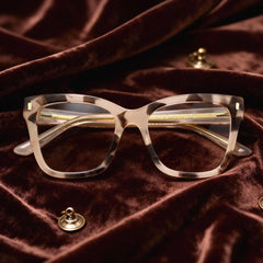 Square Tortoise Eyeglasses Rory Acetate Frame Glasses