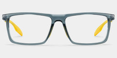 Active Blue Yellow Frame Glasses with Rectangle Frame Online | ZEELOOL