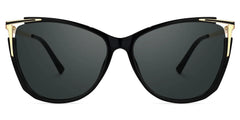Yomary Black Cateye Frame Sunglasses | Zeelool Optical