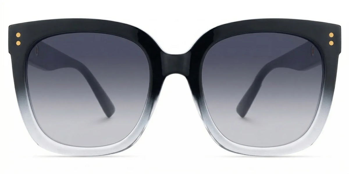 TR90 Ebony Eyeglasses, Ebony Square Glasses -Zeelool Glasses