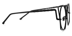 Evette Geometric Black Glasses | Zeelool Glasses