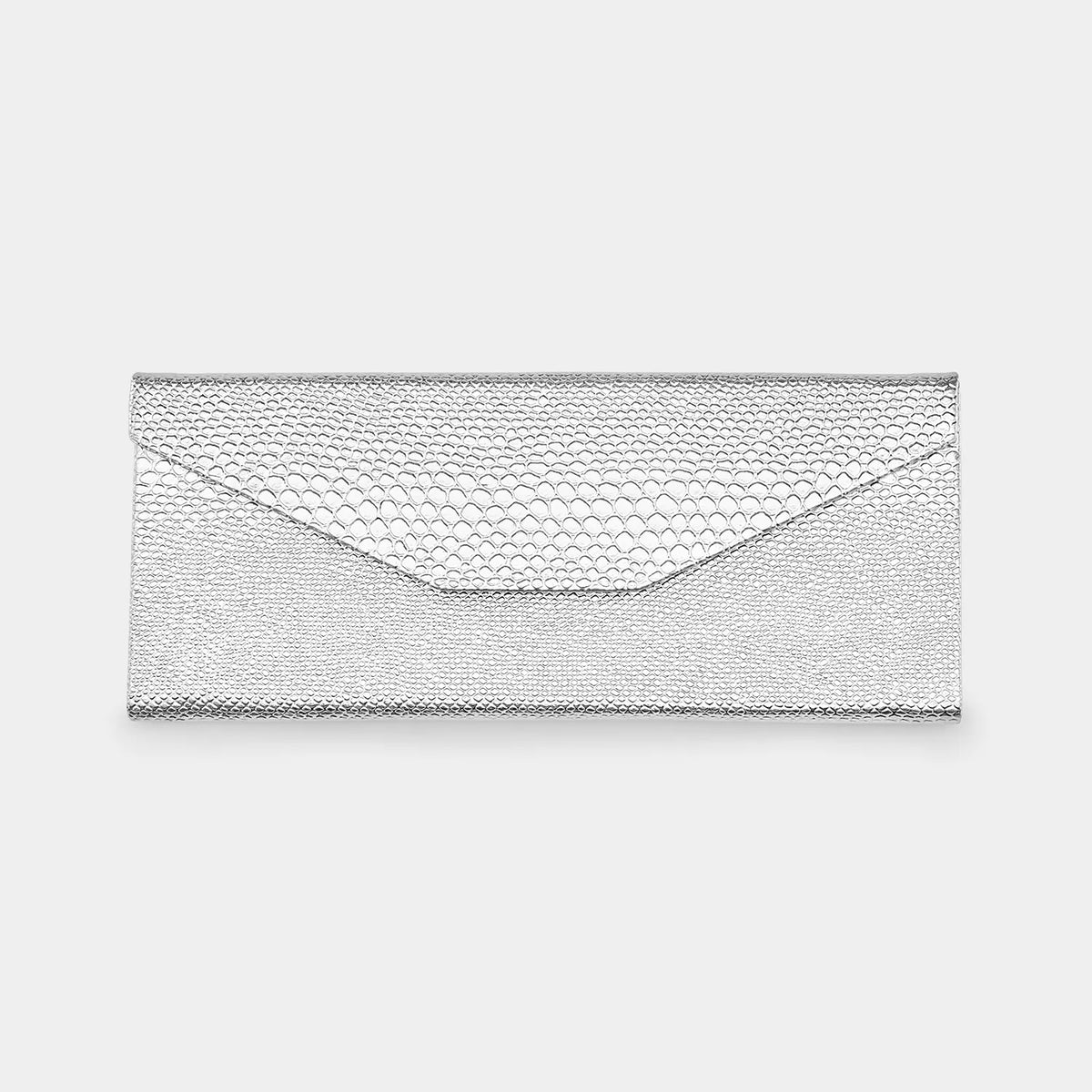 Silver Portable Glasses Storage Bag