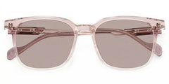 Chloe Pink Square Prescription Glasses | Zeelool