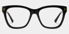 Square Black Eyeglasses- Mae Acetate Frame Glasses