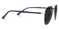Paige Aviator Black-Gold Sunglasses | Zeelool Glasses