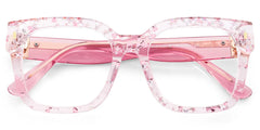 Designer Scicluna Glasses in Full-frame With Gillter Star