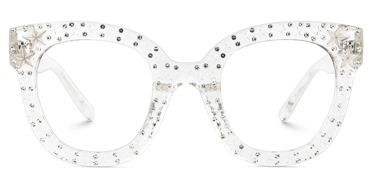 Kahle Cateye Clear Eyeglasses and Clear Frames