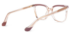Square Tawana Purple Glasses deals -Zeelool Glasses