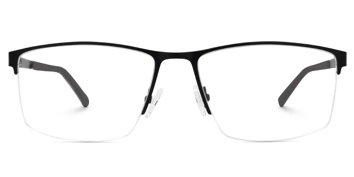 Graniela Eyeglasses in Rectangle Black Frame | Zeelool