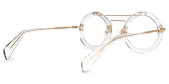 Martis Round Clear Glasses | Zeelool Glasses