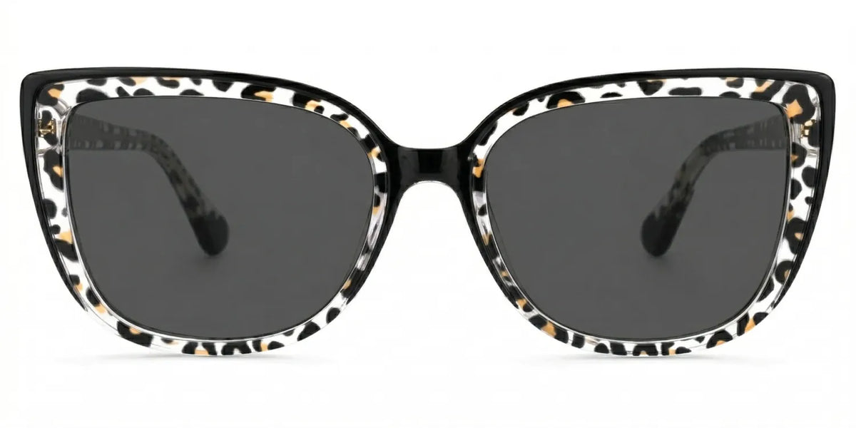 Large Tortoise Shell Eyeglasses Frames With Cat Eye Shape