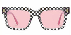 Thomason Men's Rectangular Frames With Black And Clear