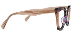 Nolia Cat-eye Floral Eyeglasses and Frames Glasses