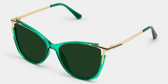 Cateye Yomary Green Eyeglasses and Glasses Frames Deals