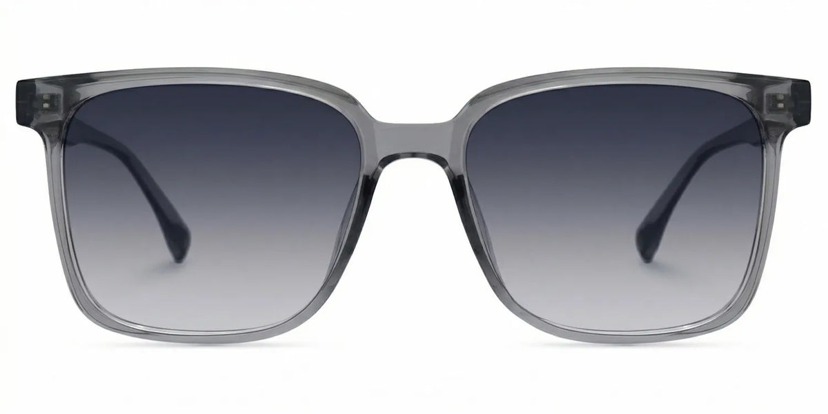 Contreras Square Gray Glasses | Zeelool Glasses