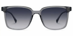 Contreras Square Gray Glasses | Zeelool Glasses