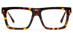 Trent Eyeglasses in Rectangle Tortoise Frame | Zeelool