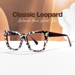Tessia Leopard Square Glasses Women's Glasses | Zeelool