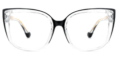 Fenn Cateye Clear Glasses