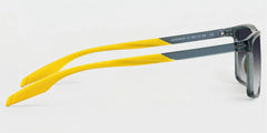Active Blue Yellow Frame Glasses with Rectangle Frame Online | ZEELOOL