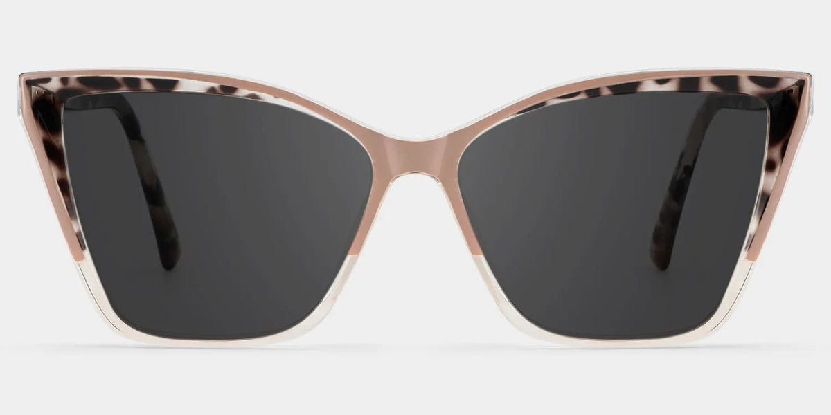Cateye Adalis Beige Sunglasses deals -Zeelool Glasses