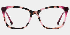 Juno Rectangle Tortoise Frame Eyeglasses for Woman| ZEELOOL