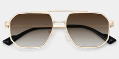 Autumn metal frame aviator glasses Online | ZEELOOL