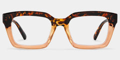 Grover Rectangle Tortoise Eyeglasses and Glasses Frames