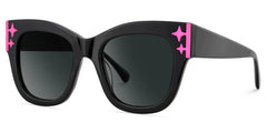Designer Minfia Eyeglasses Black Frames Sunglasses