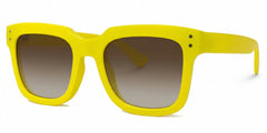 Liizbeett Square Yellow Frame Glasses | Zeelool Optical