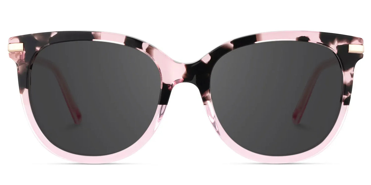 Round Pink Tortoise Glasses