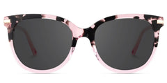 Round Pink Tortoise Glasses