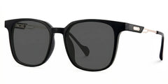 Chloe Black Square Prescription Glasses | Zeelool