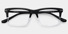 Harper Two-tone Frame Prescription Glasses with Rectangle Shape | ZEELOOL