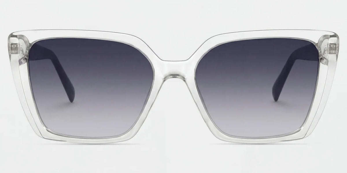 Emery Clear Geometric Artistik Eyewear | ZEELOOL