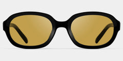 Astra Black Frame Polarized Sunglasses with geometric Style Online | ZEELOOL